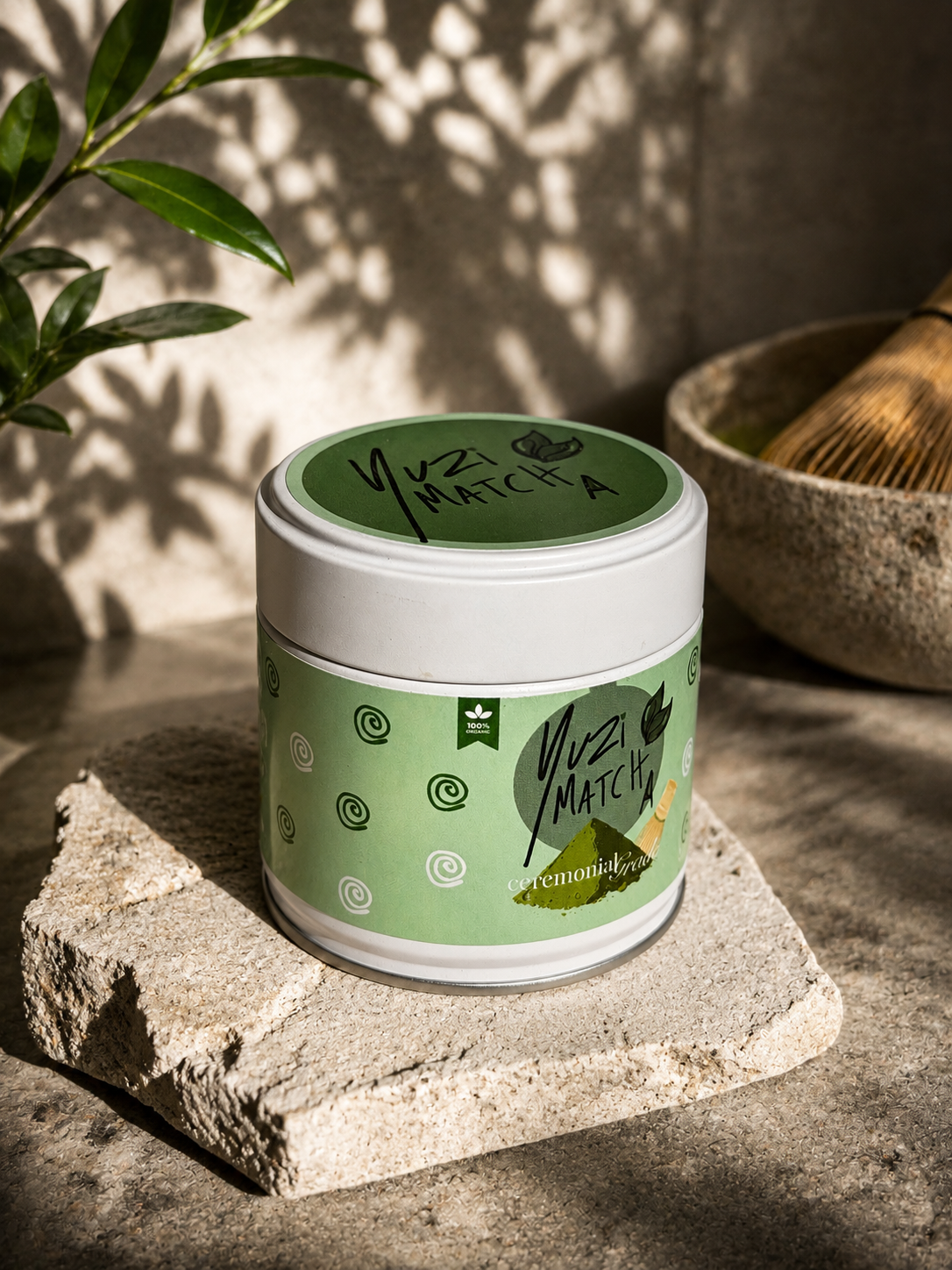 Yuzi Matcha ceremonial tin